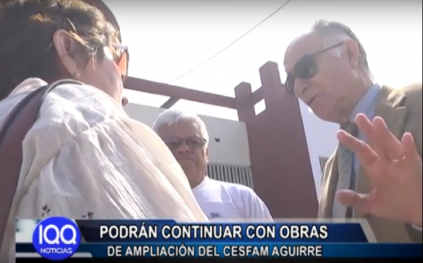 PODR&Aacute;N CONTINUAR CON OBRAS DE AMPLIACI&Oacute;N DEL CESFAM AGUIRRE