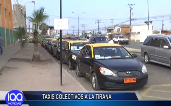 TAXIS COLECTIVOS A LA TIRANA