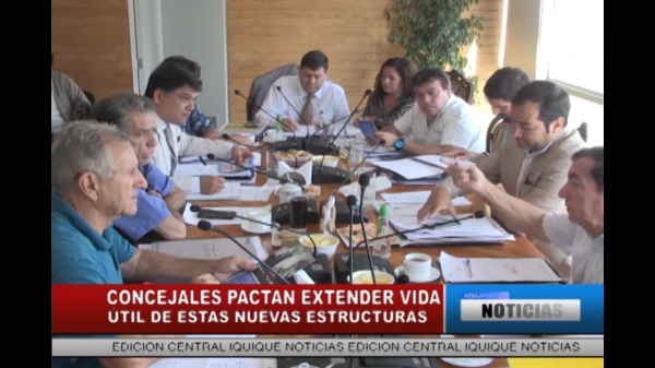 CONCEJALES PACTAN EXTENDER VIDA &Uacute;TIL DE ESTAS NUEVAS ESTRUCTURAS
