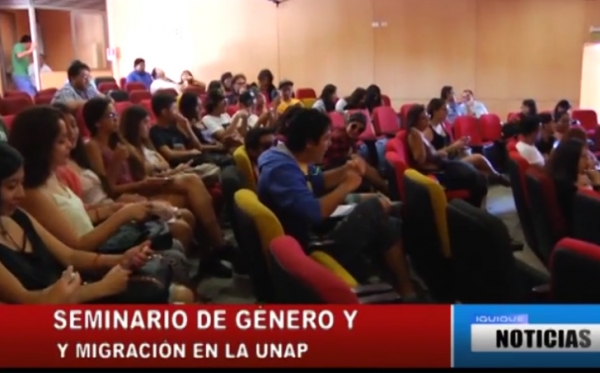 SEMINARIO DE G&Eacute;NERO Y MIGRACI&Oacute;N EN LA UNAP