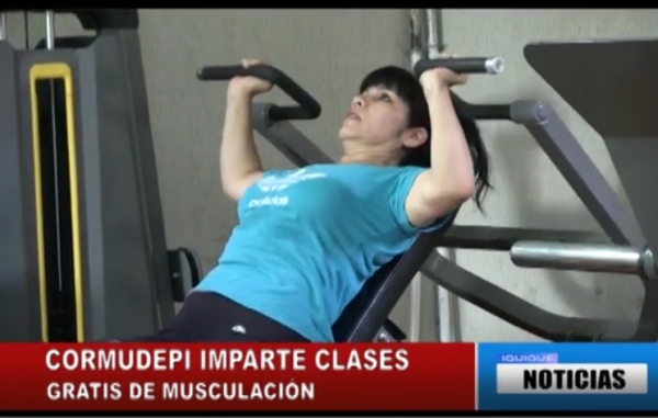 CORMUDEPI IMPARTE CLASES GRATIS DE MUSCULACI&Oacute;N