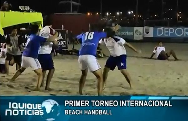 PRIMER TORNEO INTERNACIONAL BEACH HANDBALL