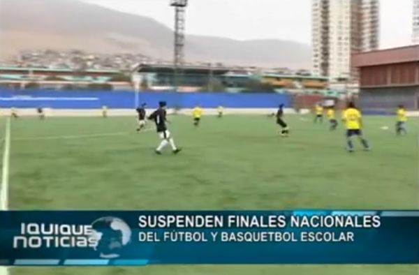 SUSPENDEN FINALES NACIONALES DEL F&Uacute;TBOL Y BASQUETBOL ESCOLAR